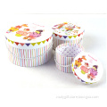 Sweetness Printing Round Box Set with Handle